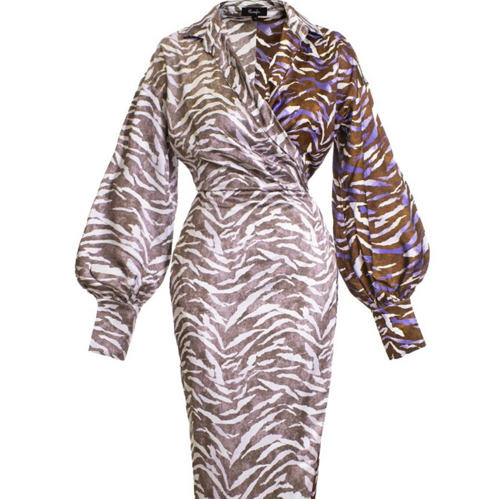 Hanifa Carrie Wrap Dress